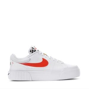Nike Court Legacy Lift Sneakers - White Leopard - 9.5